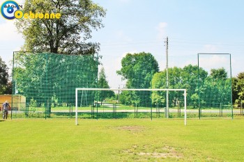 Siatki Kościan - Siatka ochronna na ogrodzenie dla boiska - 10x10cm, 4mm dla terenów Kościana